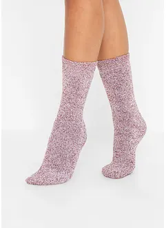 Thermo Frottee Socken mit Bio-Baumwolle (5er Pack), bonprix