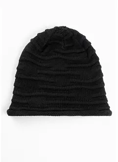 Beanie uni à fronces, bonprix