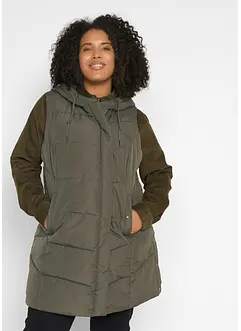 Veste sans manches matelassée en polyester recyclé, bonprix