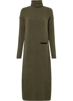 Strickkleid mit Rollkragen, bonprix