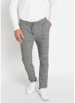 Pantalon taille extensible légèrement raccourci Slim Fit, Straight, bpc selection