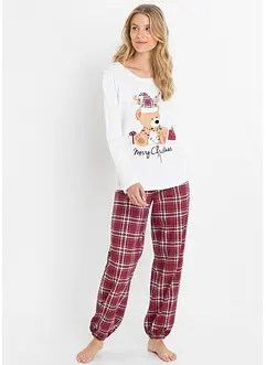 Pyjama aus Bio-Baumwolle, bonprix