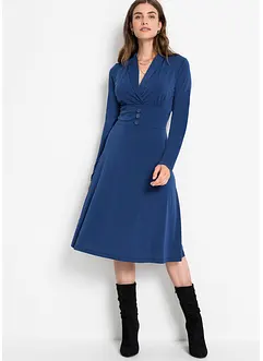 Jerseykleid mit Knöpfen, bonprix