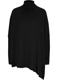 Pull-poncho oversize de coupe asymétrique, bonprix