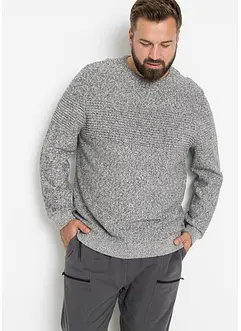 Pullover in hautfreundlicher Baumwolle, bonprix