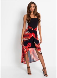 Bandeau-Kleid mit Print, BODYFLIRT boutique