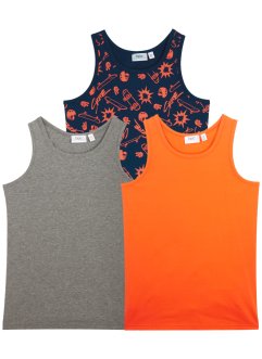 Jungen Unterhemd (3er-Pack), bpc bonprix collection