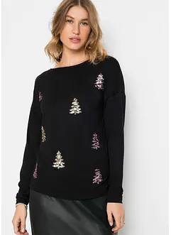 T-shirt de Noël oversize, bonprix