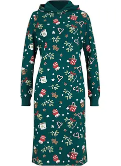 Robe sweat de Noël, bonprix