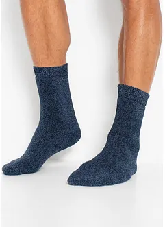 Lot de 5 paires de chaussettes thermo en éponge, bonprix