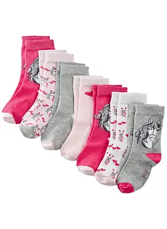 Kinder Socken mit Bio-Baumwolle (7er Pack), bonprix