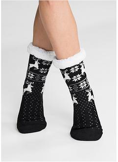 Kuschelsocken mit Teddyfutter, bpc bonprix collection