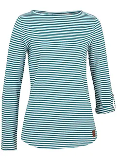 Langarmshirt mit U-Boot Ausschnitt, bonprix