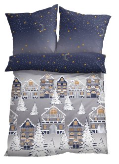 Parure de lit avec motif hivernal, bpc living bonprix collection