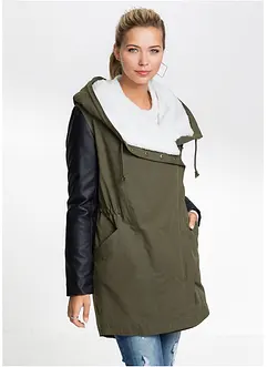 Manteau multi-matière, bonprix