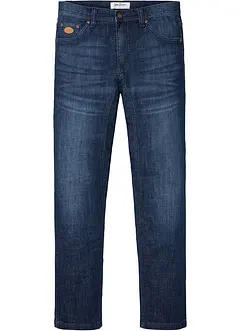 Classic Fit Stretch-Jeans mit verstärktem Schritt, Tapered, bonprix