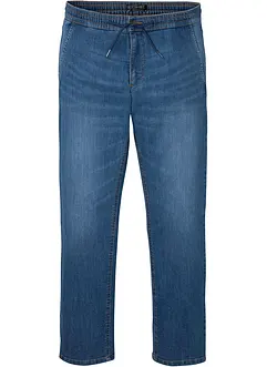 Leichte Regular Fit Stretch-Schlupfjeans, Straight, bonprix