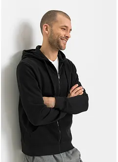 Lot de 2 sweats à capuche zippés avec polyester recyclé , bonprix