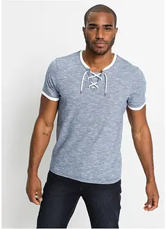 T-shirt avec laçage, bonprix