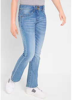 Mädchen Bootcut Stretch-Jeans, bonprix