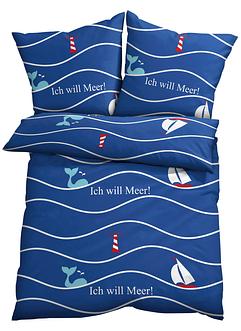 Bettwäsche mit maritimen Design, bpc living bonprix collection