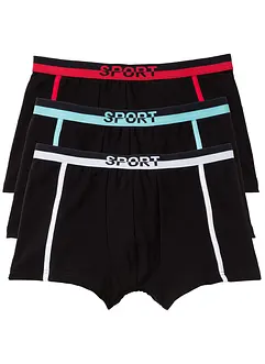 Lot de 3 boxers avec élastique, bonprix