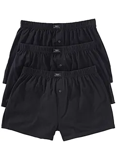 Lockere Jersey Boxershorts (3er Pack), bonprix