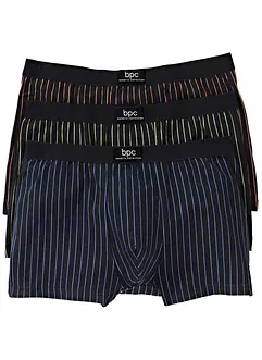 Lot de 3 boxers taille élastiquée, bonprix