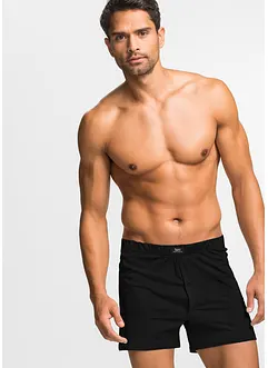 Lockere Jersey Boxershorts (4er Pack), bonprix