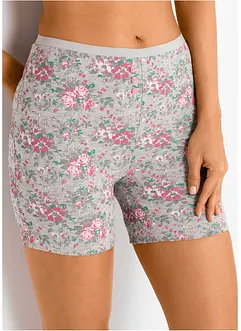 Lot de 4 boxers femme longs taille haute, bonprix