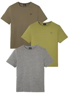 Lot de 3 t-shirts, bonprix