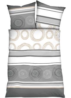 Bettwäsche mit Kreisen, bpc living bonprix collection
