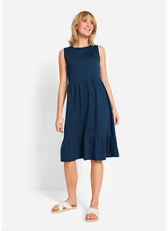 Jerseykleid aus reiner Baumwolle, bonprix