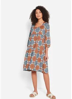 Robe fluide en jersey viscose mélangée, bonprix