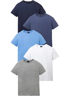 Lot de 5 T-shirts, bonprix