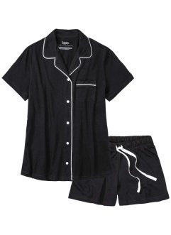 Pyjashort avec patte de boutonnage, bpc bonprix collection