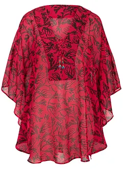 Strandtunika aus leichtem Chiffon, bonprix