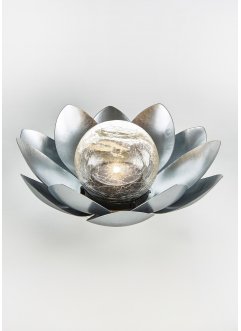 Lampe solaire déco en forme de lotus, bpc living bonprix collection