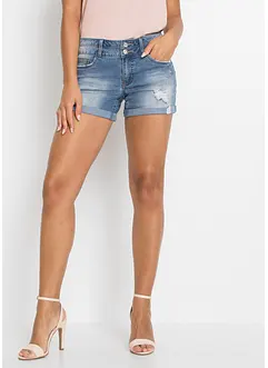 Short en jean taille mi-haute, bonprix
