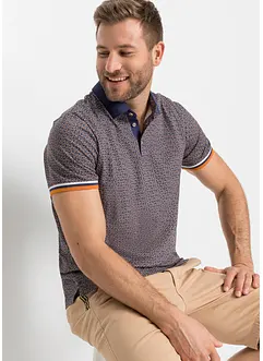 Jersey Poloshirt aus reiner Bio-Baumwolle, Kurzarm, bonprix