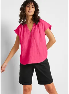 Blouse en gaze 100% coton, bonprix