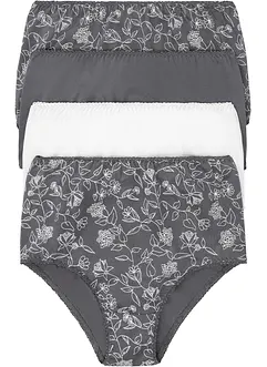 Taillenslip (4er Pack) mit komfortabler Baumwolle, bonprix