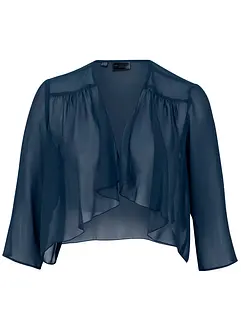 Chiffon- Bolero mit recyceltem Polyester, bonprix