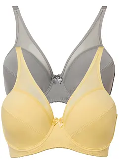 Bügel-BH mit Mesh (2er Pack), bonprix