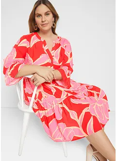 Tunika-Kleid aus fließender Viskose, bonprix