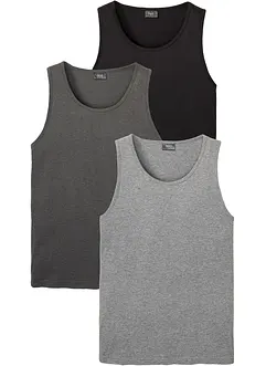 Tanktop (3er Pack), bonprix