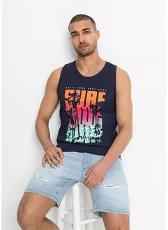 Lot de 2 débardeurs 100% coton, bonprix