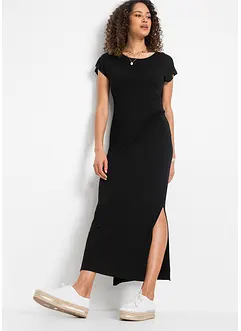 Robe fluide en jersey viscose extensible, bonprix