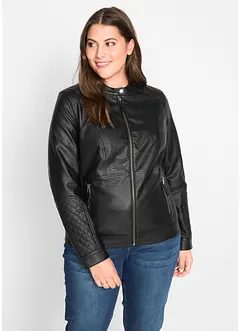 Lederimitat Biker-Jacke, bonprix