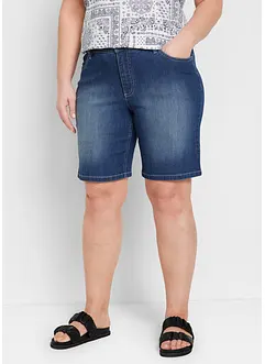Straight Jeans Bermuda Mid Waist, bonprix